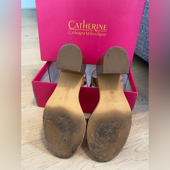 Catherine Malandrino Safiya Rose Gold Heels - Picture 5 of 5